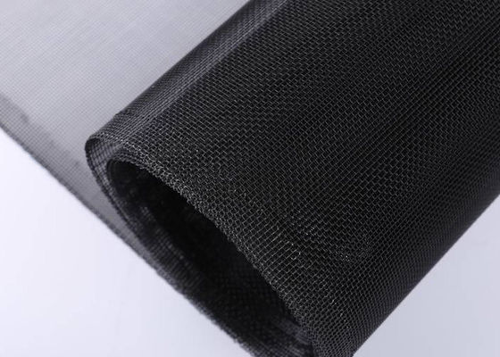 Zwart BWG32 BWG34 Aluminium venstergaten voor muggenwering