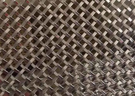 Veelzijdige 2 mm dikke decoratieve draadroosters voor kasten en architectonische versieringen 31% open gebied