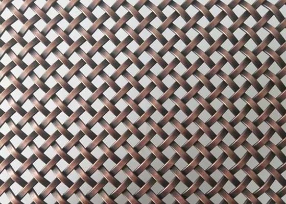 Veelzijdige 2 mm dikke decoratieve draadroosters voor kasten en architectonische versieringen 31% open gebied