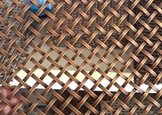 Veelzijdige 2 mm dikke decoratieve draadroosters voor kasten en architectonische versieringen 31% open gebied