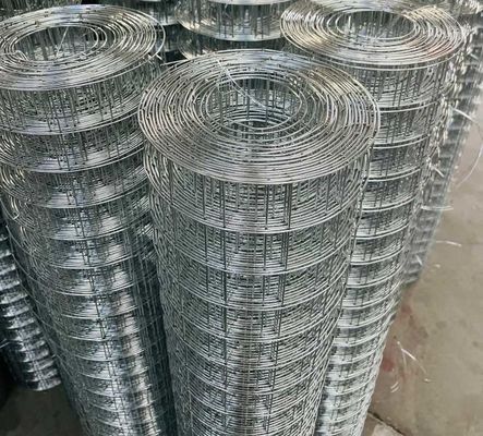 Lengtebereik 5-50m gegalvaniseerd gelast ijzeren gaas 0,5 mm-5 mm