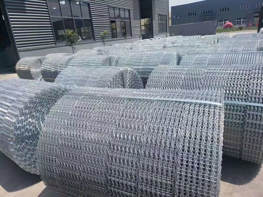 Warm gedompelde gegalvaniseerde coatingpijpleiding versterkt maas ASTM A185 Uitvoeringsnormen