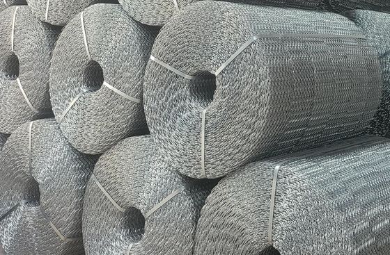Hoge treksterkte Pipe Line Versterkt Mesh Erw Carbon Steel Duurzame Sterke Constructie