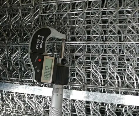 110-295 M Rollengte Beton Gewicht coating Mesh Chemische verwerking
