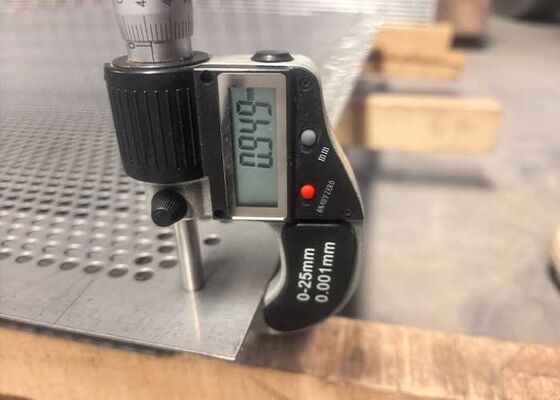 304 roestvrij staal geperforeerde plaat voor industriële filtratie-toepassingen