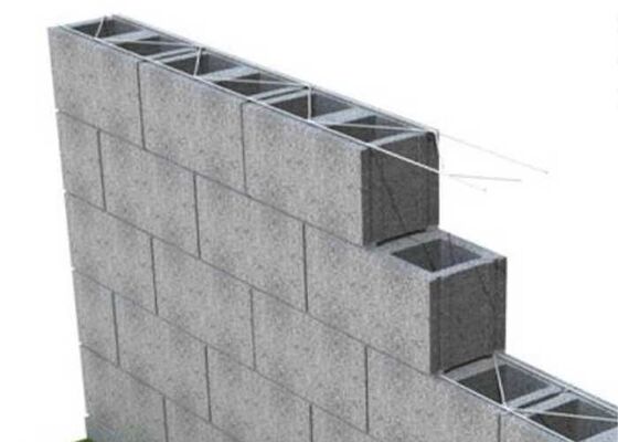 Gegalvaniseerde gelaste draadgordel Blocwandversterking voor metselwerk 50x50mm 3,5mm