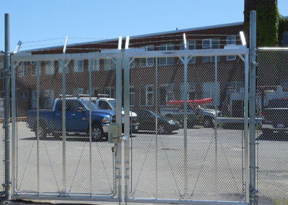 12 voet 14 Voet 16 Voet Met een laag bedekte het Polymeer van de de Schommelingspoort van de Kettingsverbinding