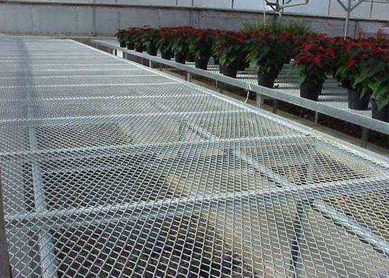 Uitgebreid metalen gaas van roestvrij staal 2'10' lengte 34% 70% open oppervlak