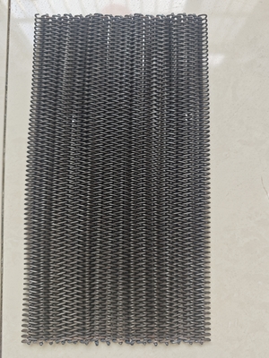 Roestvrij staal 304 met spiraaldraad 0,8 mm Balance Weave Belt