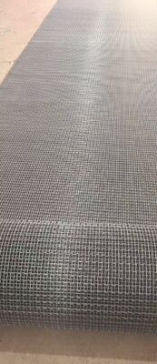 SUS304 Rolmat Spiraal Transportband Staafsteek 25,4 mm Staafdiameter 3 mm Gelaste Ringrand